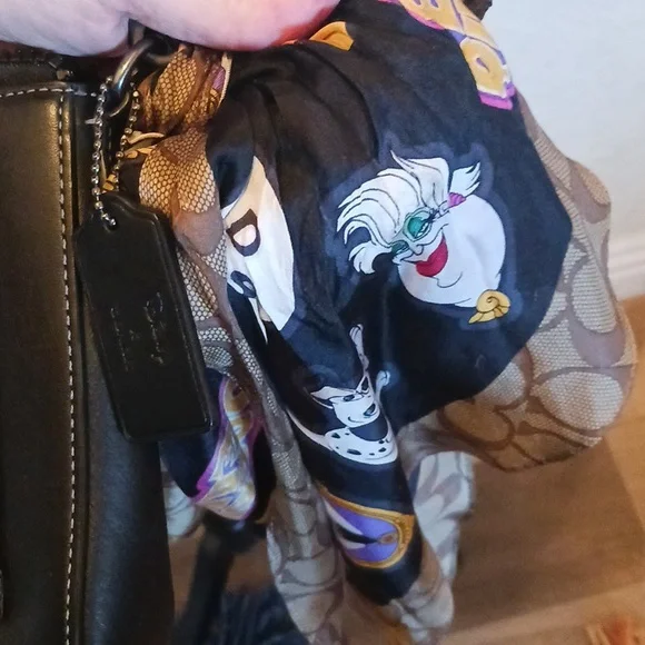 Coach Villians Crossbody Bag With Patches, Pouch And Villian Hankerchief - Picture 8 of 16